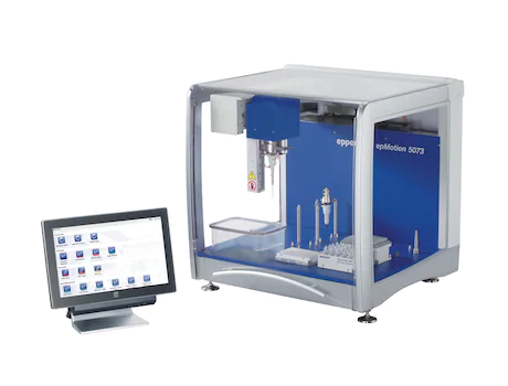 德国艾本德移液器epMotion® P5073用于自动的PCR反应体系构建,Eppendorf